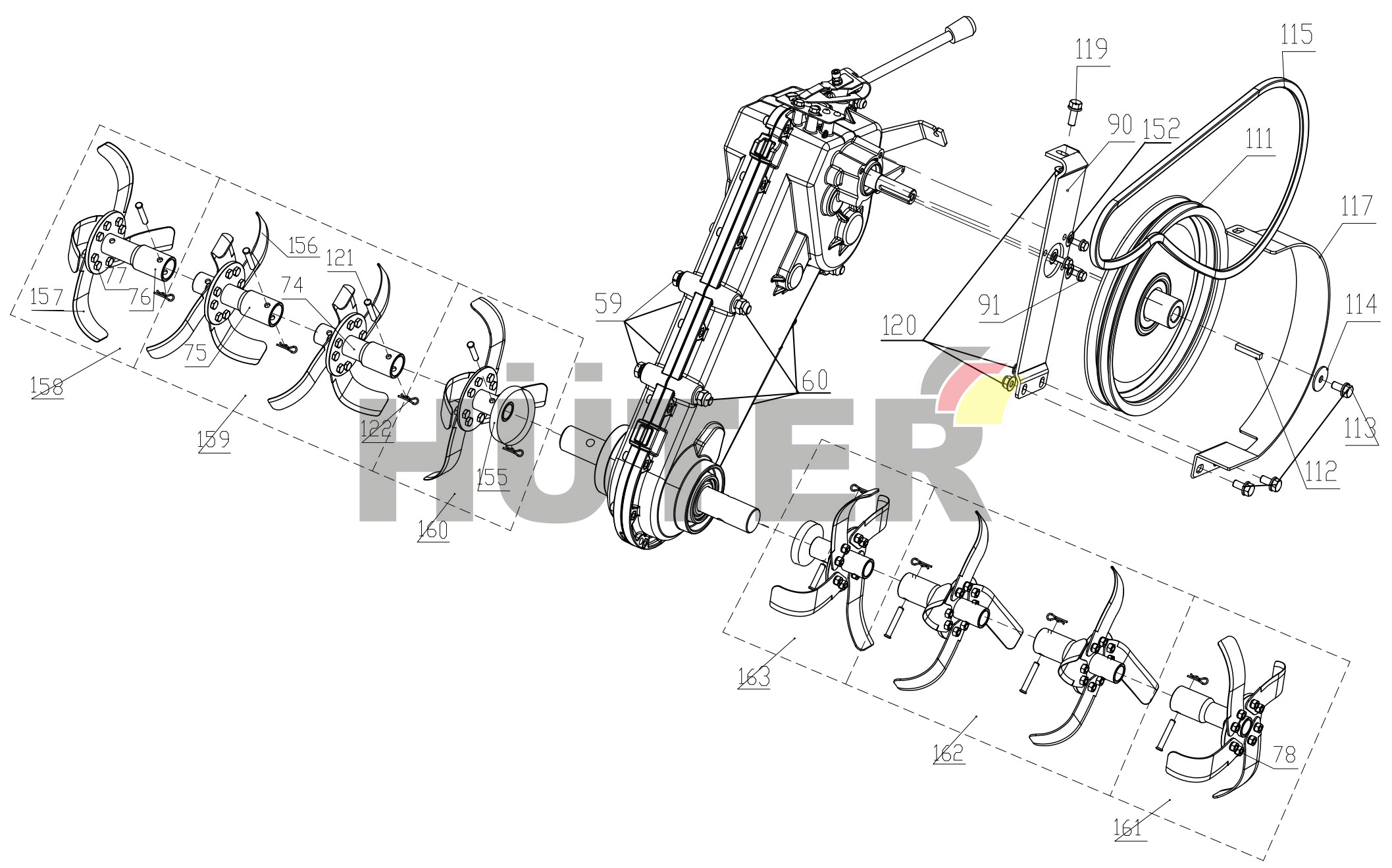 Ременная передача и фрезы KST 70/5/42