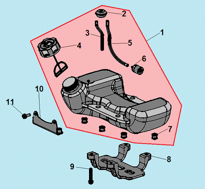 6 БАК ТРИММЕР CHAMPION Т523S-2