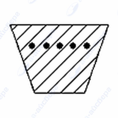 Ремень EL 4XL 499 Electrolux 1242025003